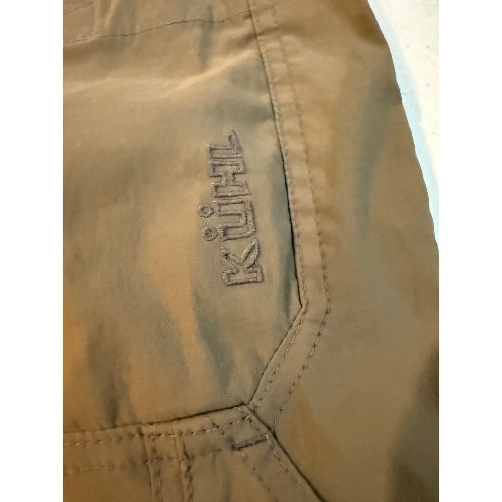 Kuhl Mens Hiking Shorts Green Khaki KÜHL Renegade Shorts Cargo 34 Waist 10 seam - Picture 16 of 16